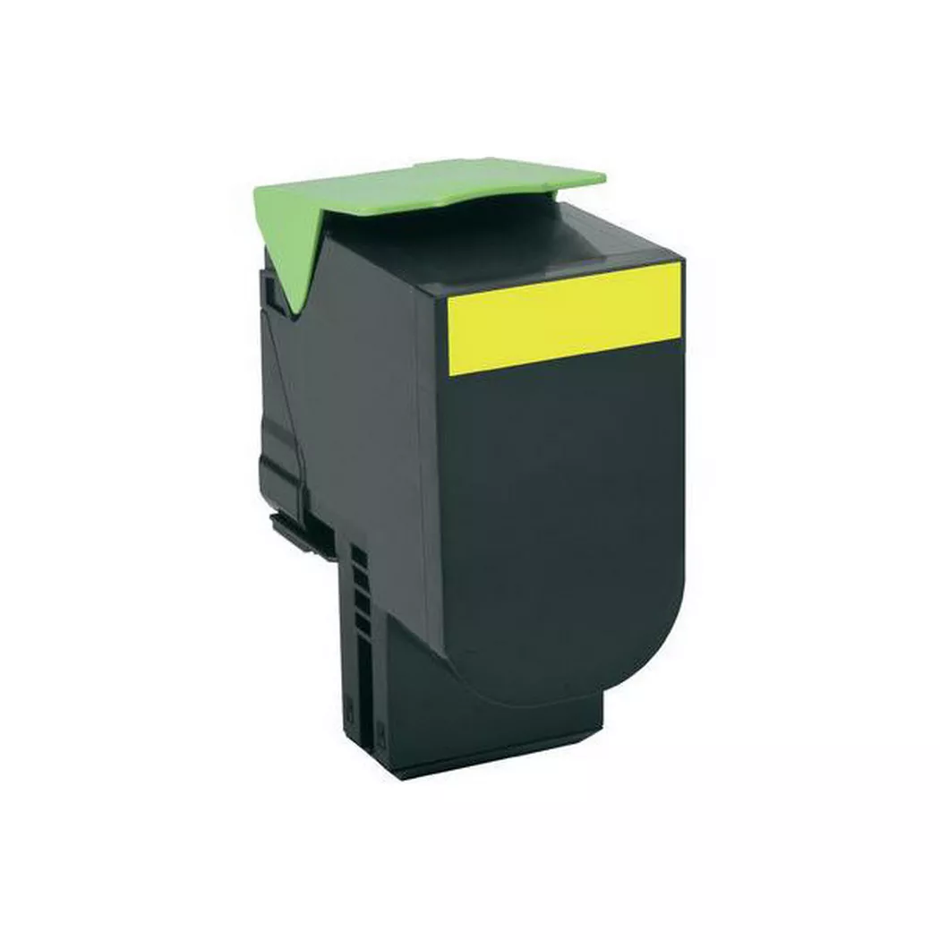 Lexmark – Toner-Modul return HY yellow 80C2HY0 CX410/510 3000 Seiten, One Size