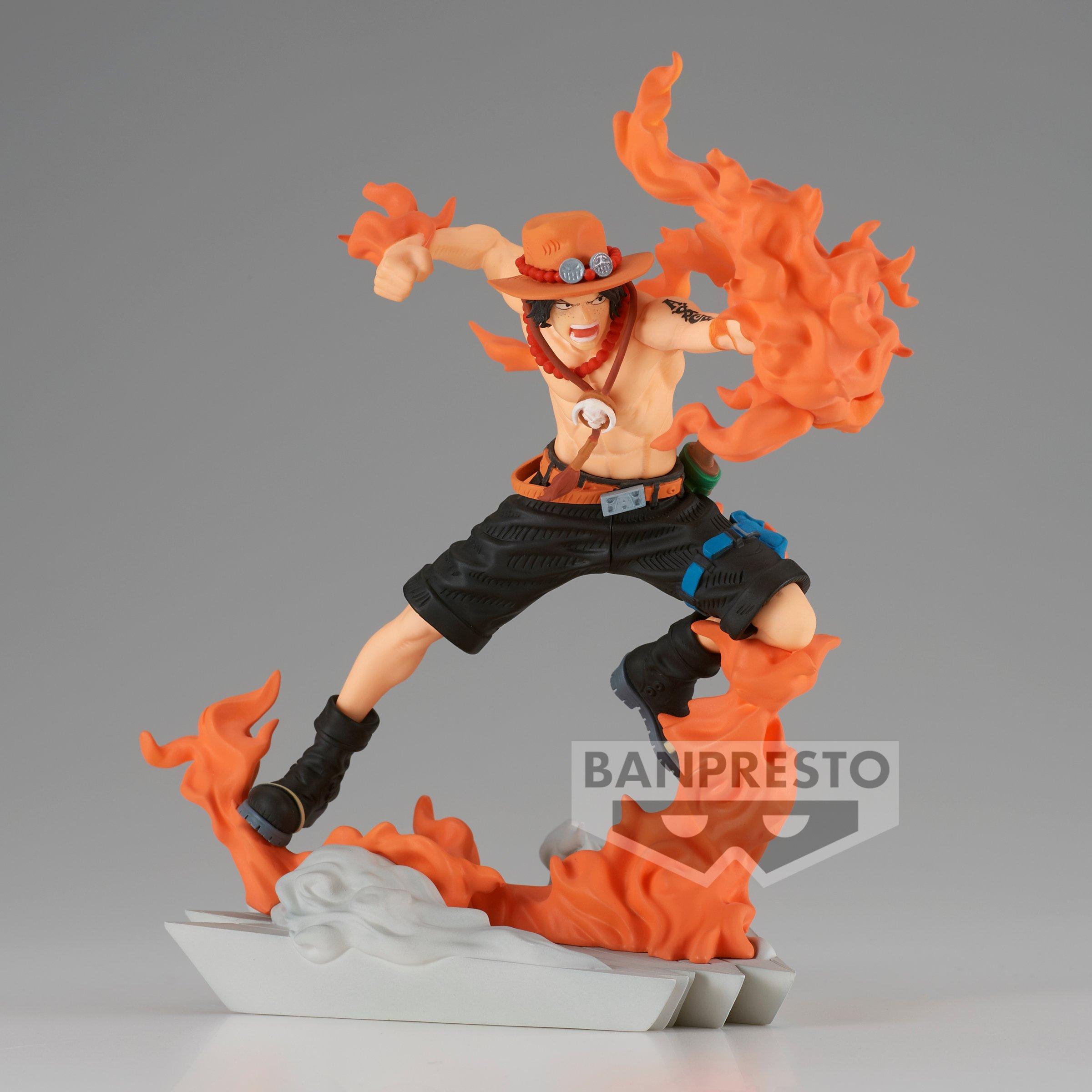 Banpresto  One Piece SenkoZekkei Portgas.D.Ace 9cm 