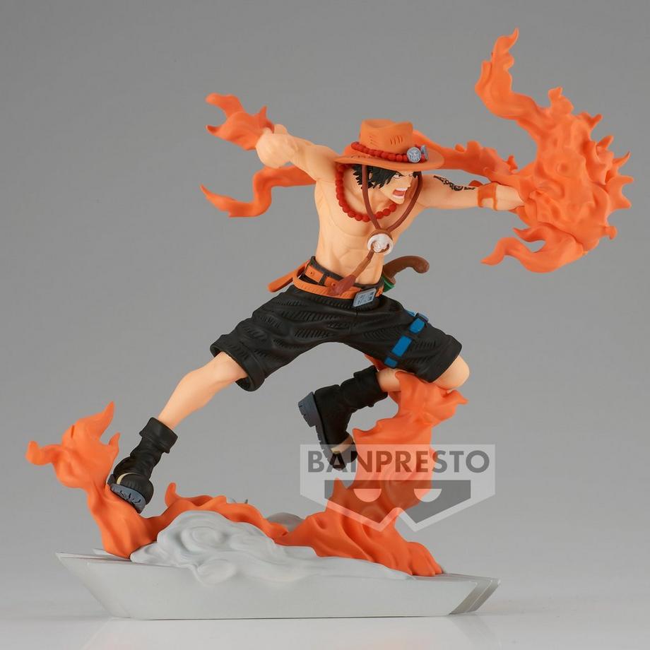 Banpresto  One Piece SenkoZekkei Portgas.D.Ace 9cm 