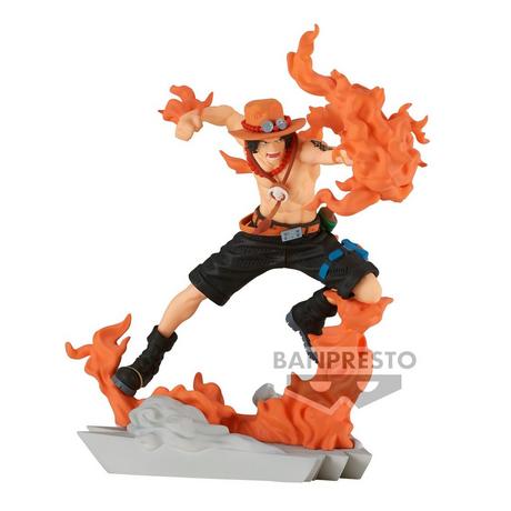 Banpresto  One Piece SenkoZekkei Portgas.D.Ace 9cm 