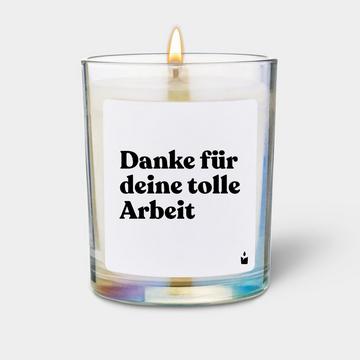 Bougie Parfumée Flowery Danke für deine tolle Arbeit