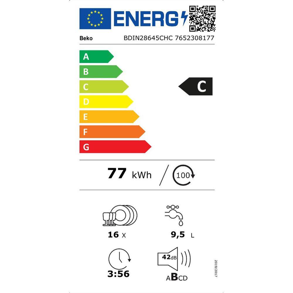 Beko BDIN28645CHC 60cm  