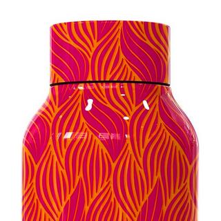 Quokka Bottiglia Termica a Doppia Parete Motivo Fogliame Stilizzato  