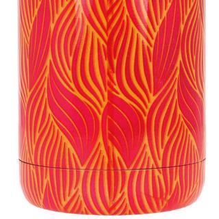 Quokka Bottiglia Termica a Doppia Parete Motivo Fogliame Stilizzato  