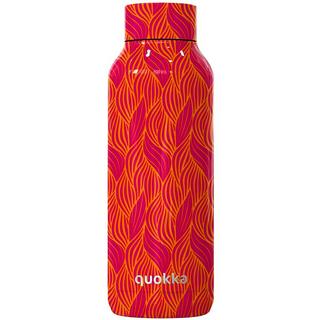 Quokka Bottiglia Termica a Doppia Parete Motivo Fogliame Stilizzato  