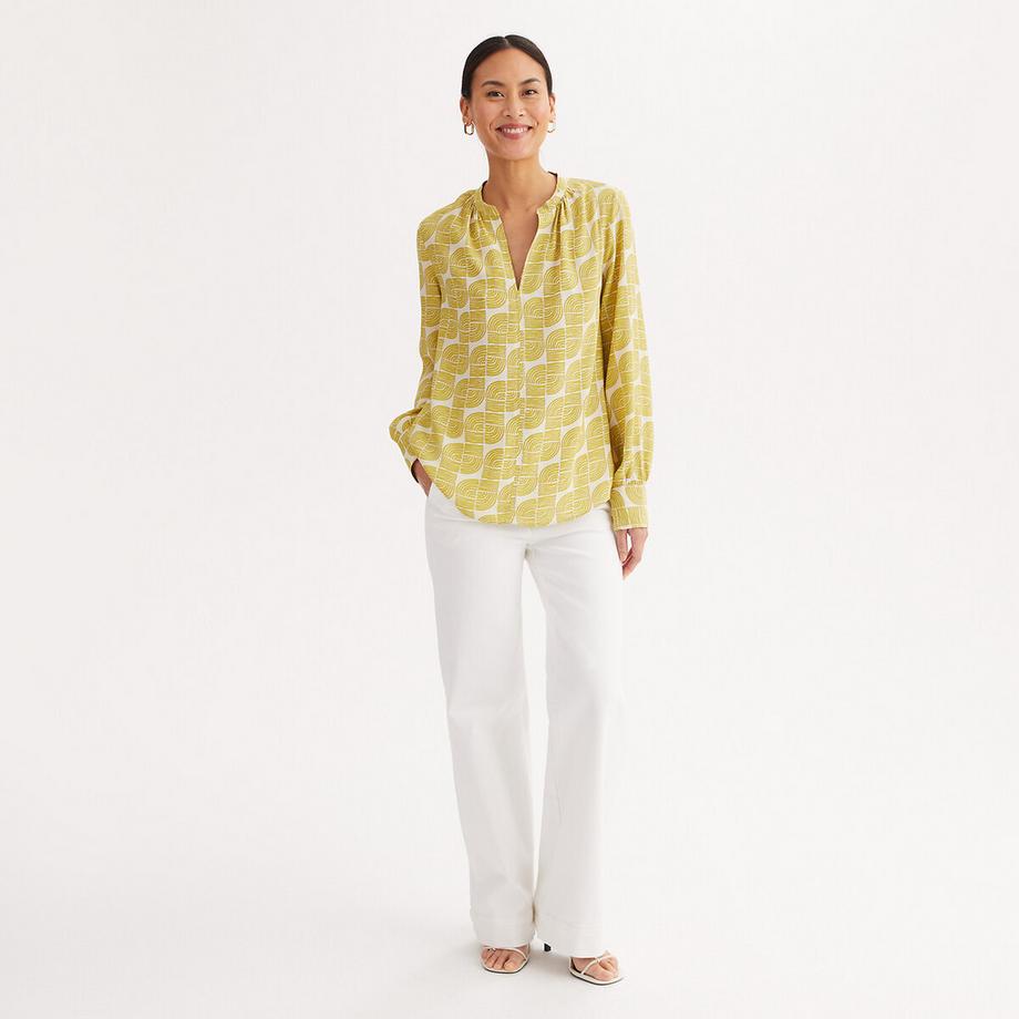 La Redoute Collections Blouse col tunisien  