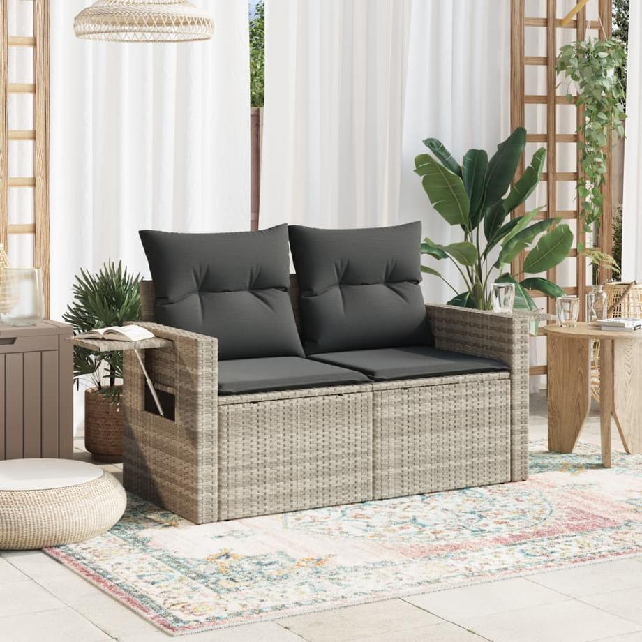 VidaXL Gartensofa poly-rattan  