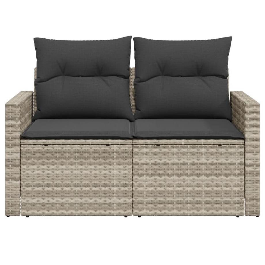 VidaXL Gartensofa poly-rattan  
