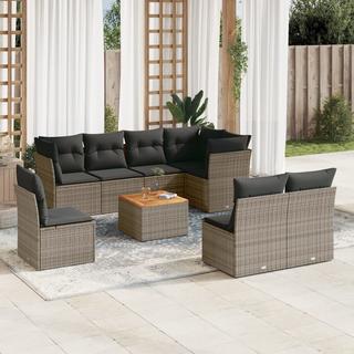 VidaXL Garten sofagarnitur poly-rattan  