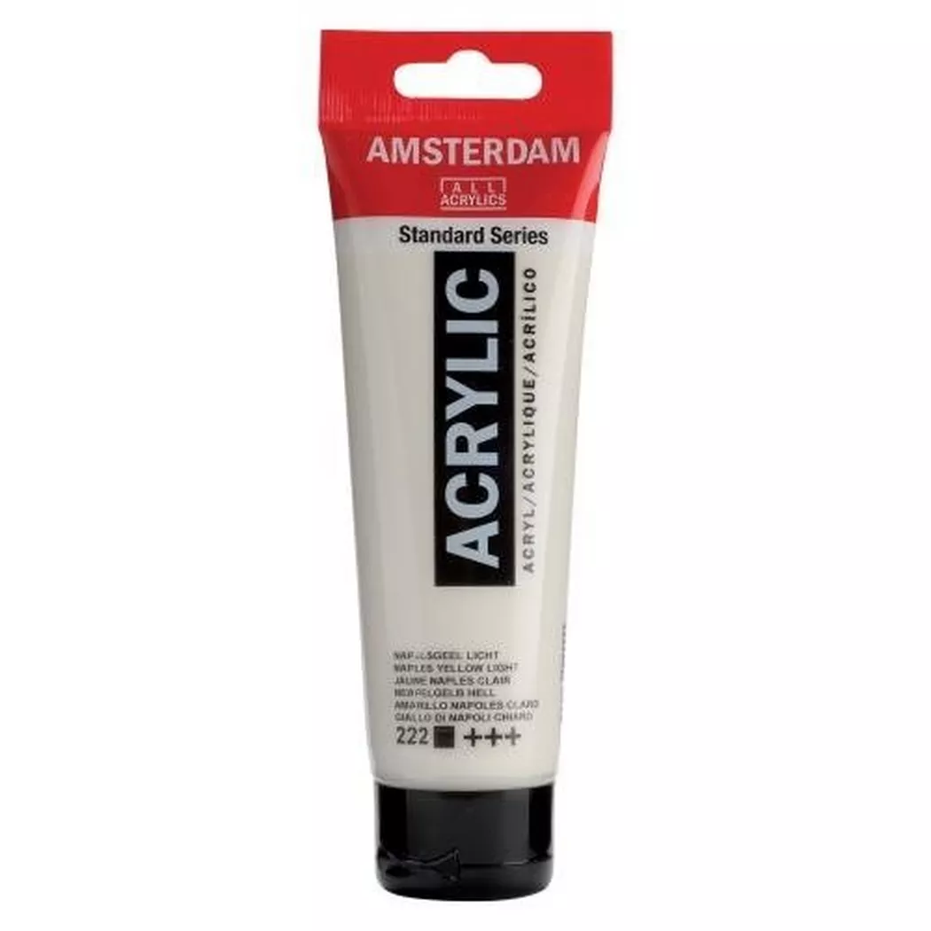 AMSTERDAM Acrylfarbe 120ml Neapelgelb Hell