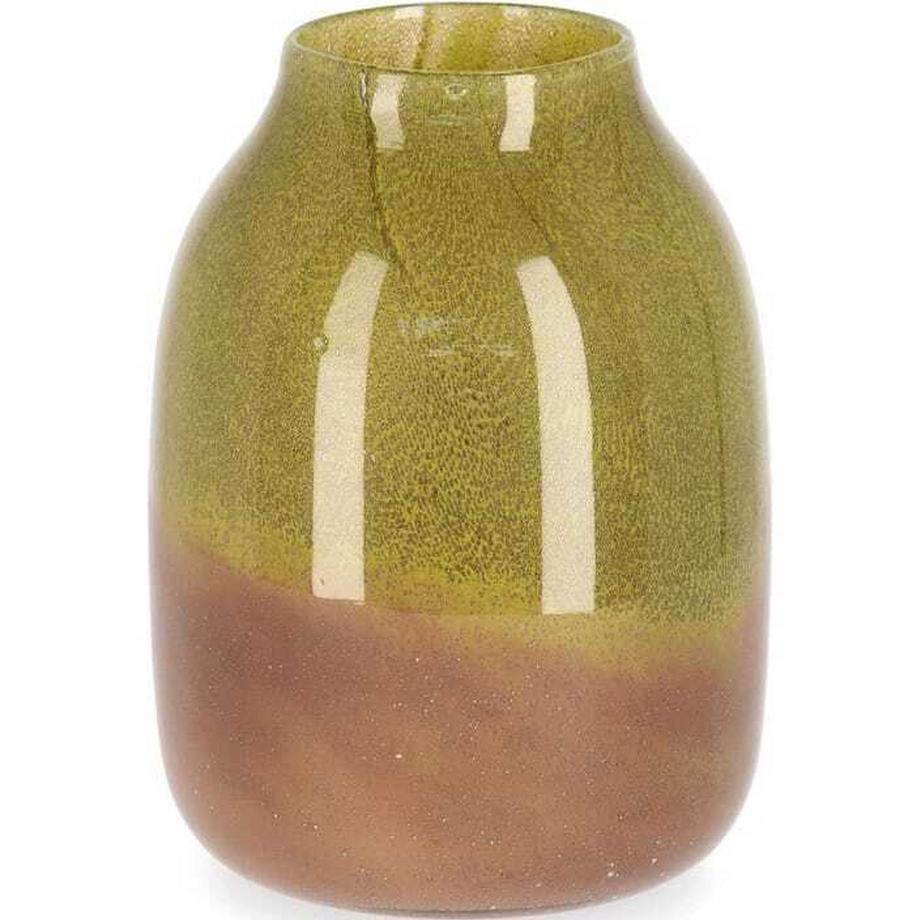 Vase Venus vert orange 21