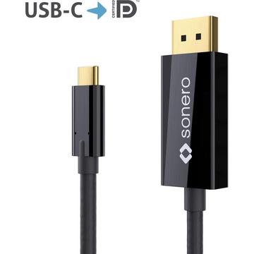 Kabel USB Type-C - DisplayPort