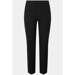 Ulla Popken  Pantalon avec surpiqûre sur le côté, taille élastique 