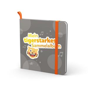 Tigermedia  Sammelalbum für Tigercards ANTHRAZIT 