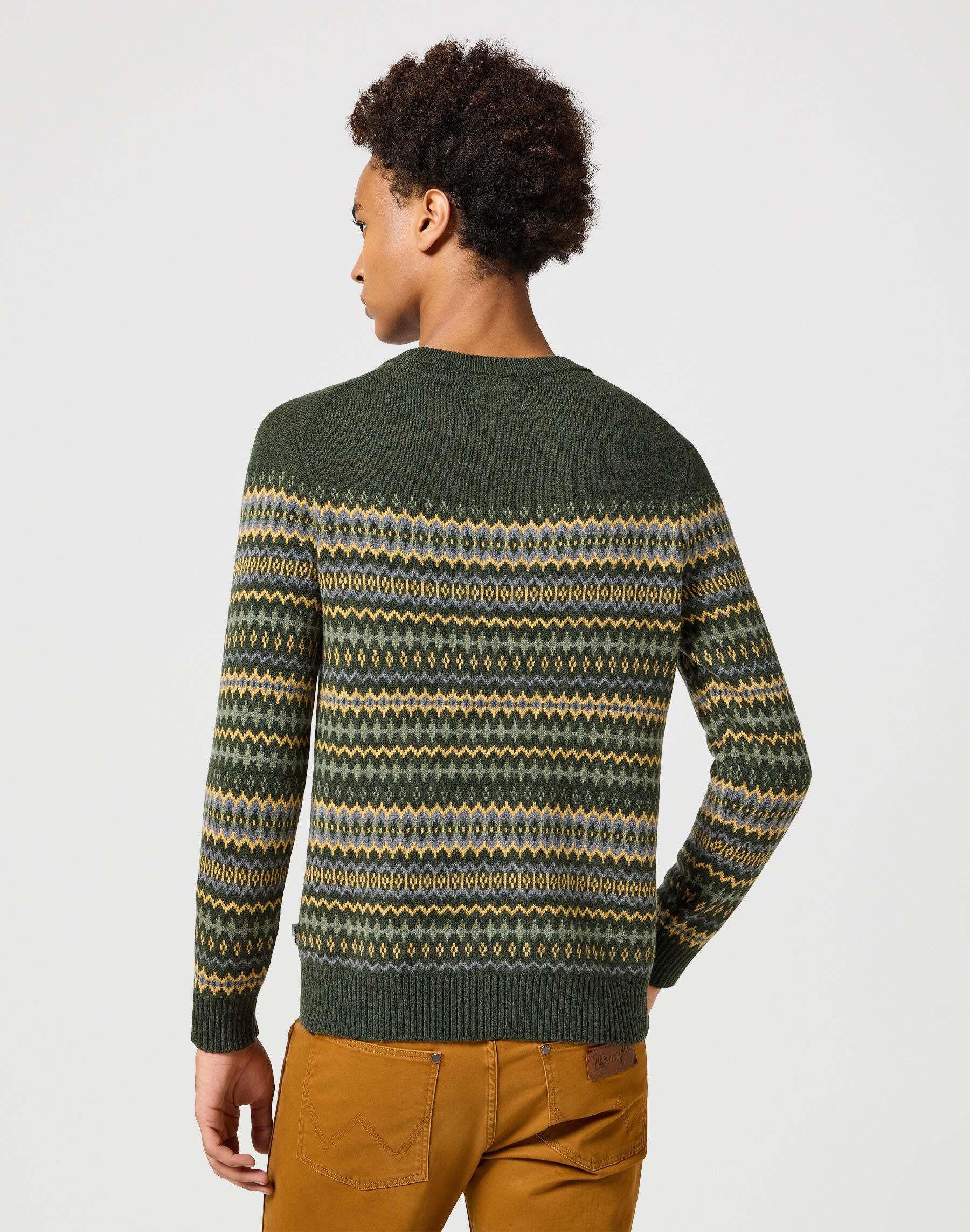 Wrangler  Pullover Fairisle Sweater 