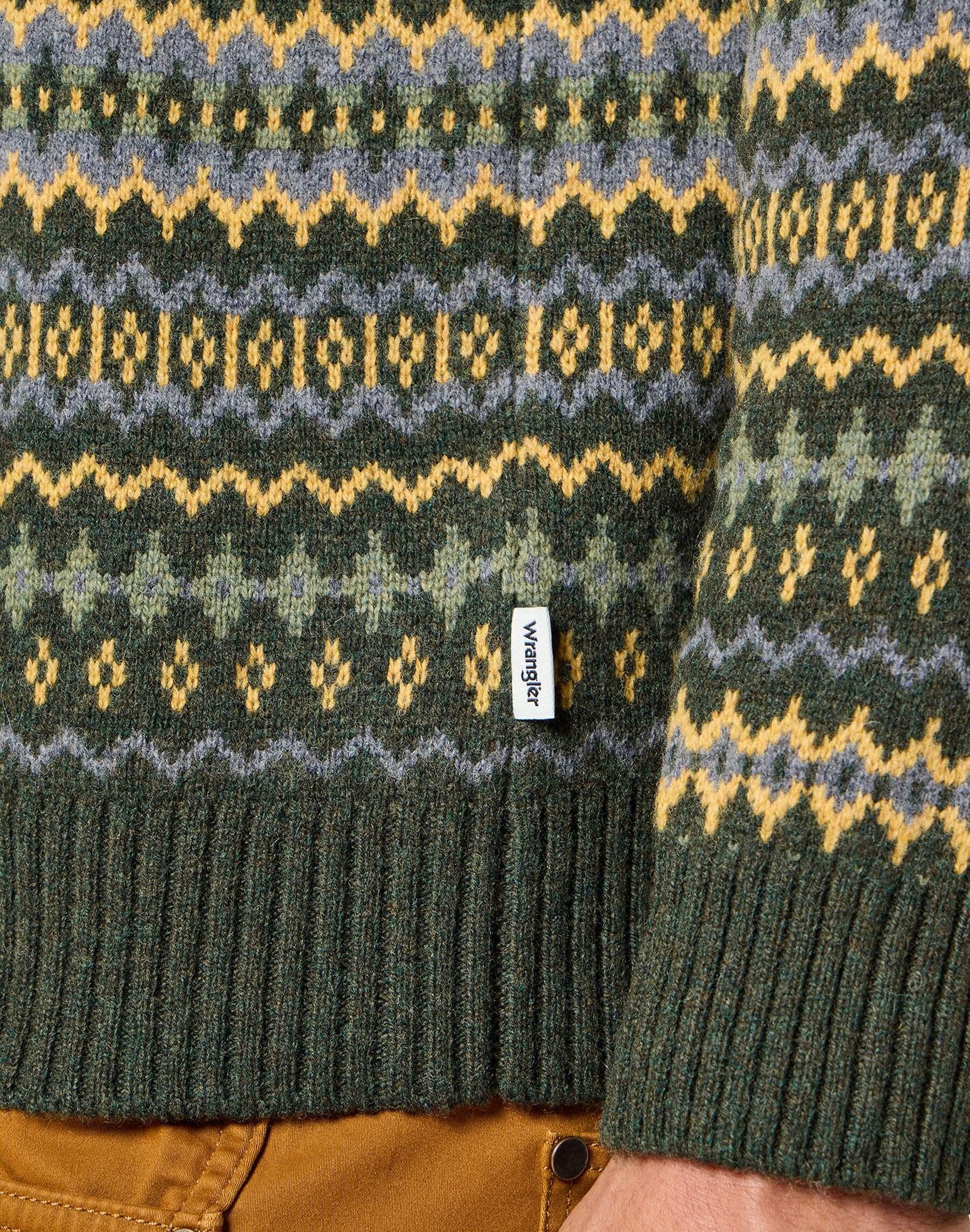 Wrangler  Pullover Fairisle Sweater 