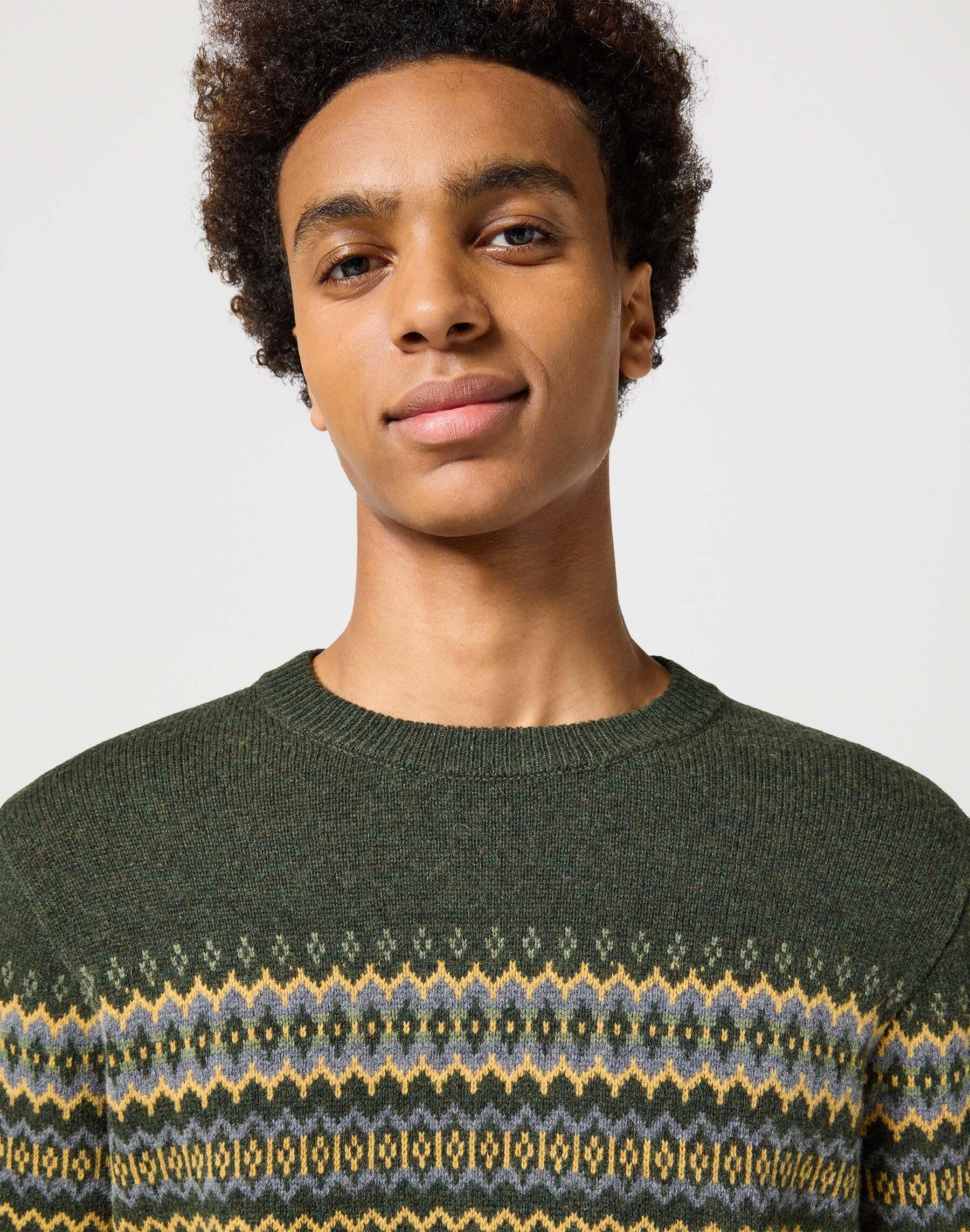 Wrangler  Pullover Fairisle Sweater 