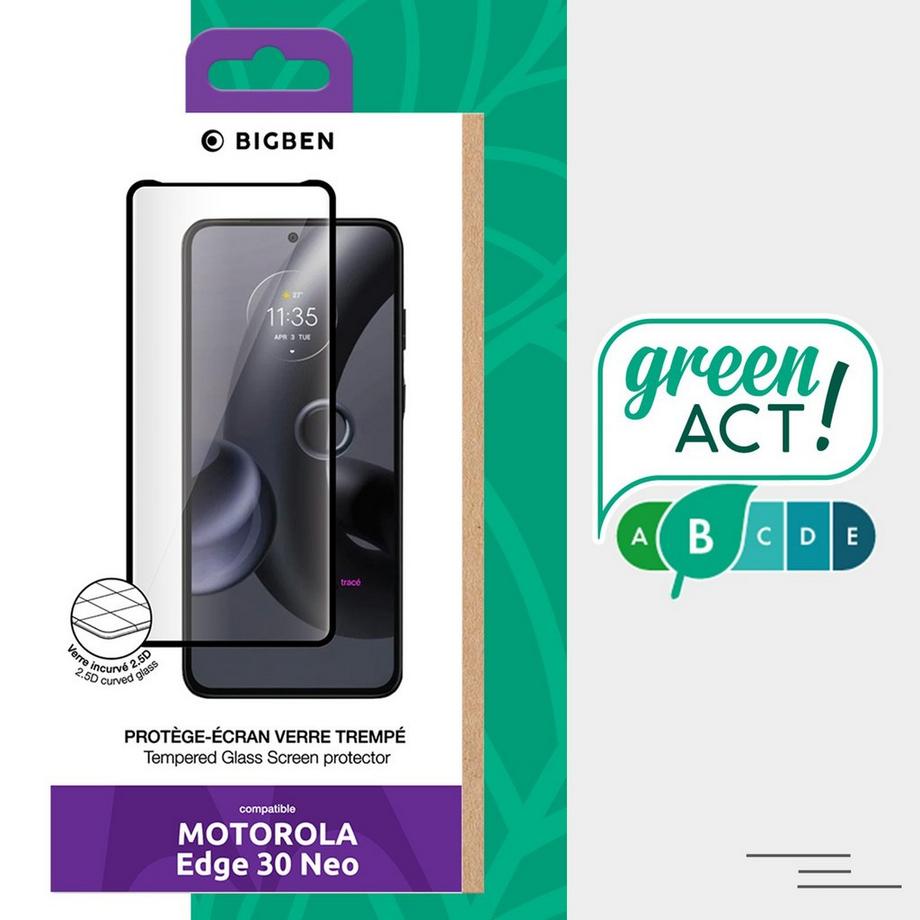 BigBen Connected  Vetro Temperato 9H Motorola Edge 30 Neo 
