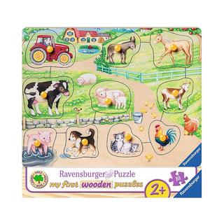 Ravensburger  Puzzle Morgens auf dem Bauernhof (10Teile) 