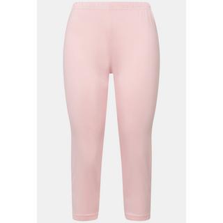 Ulla Popken  Pantalon corsaire longueur 7/8, taille élastique - jusqu'au 68/70 