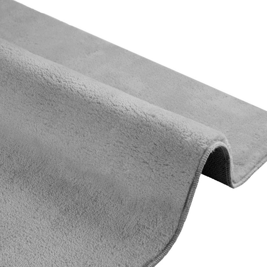 Tectake Tapis à poils ras SOFT ZONE surface douce, poids du velours 1630 g/m²  