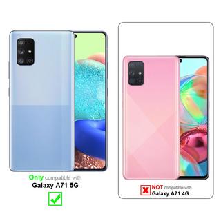 Cadorabo  Hülle für Samsung Galaxy A71 5G Fokus Ring TPU Silikon 