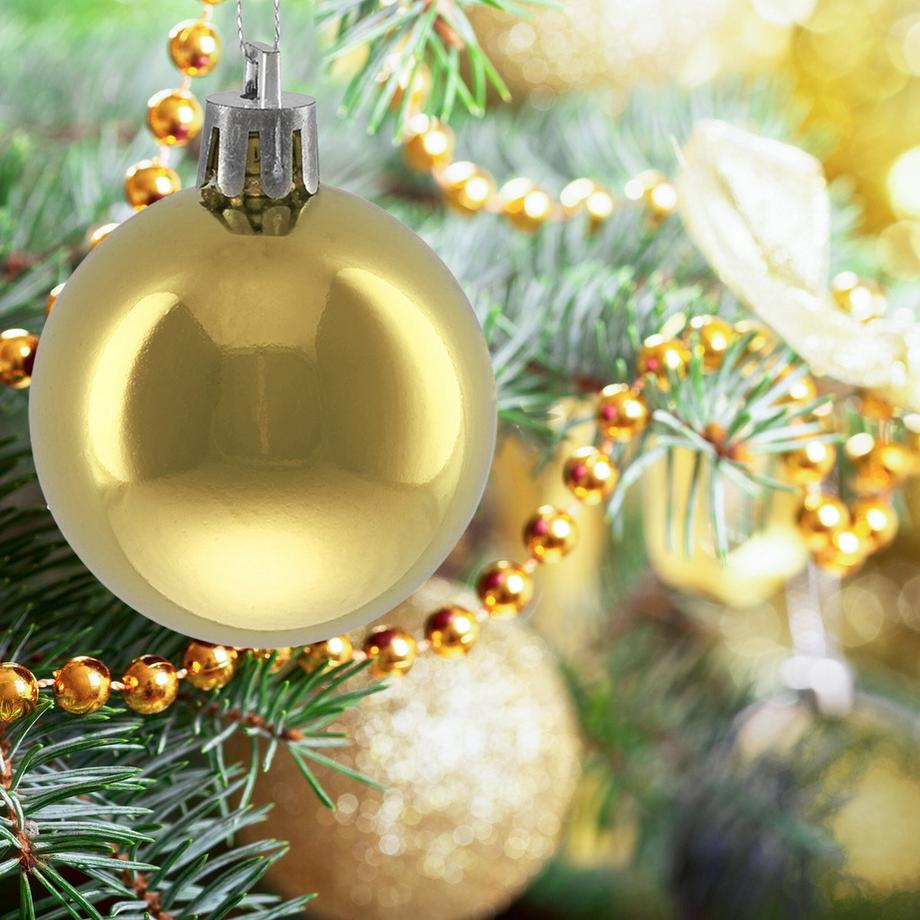 Northix Christbaumkugeln-Set, 50er-Pack  