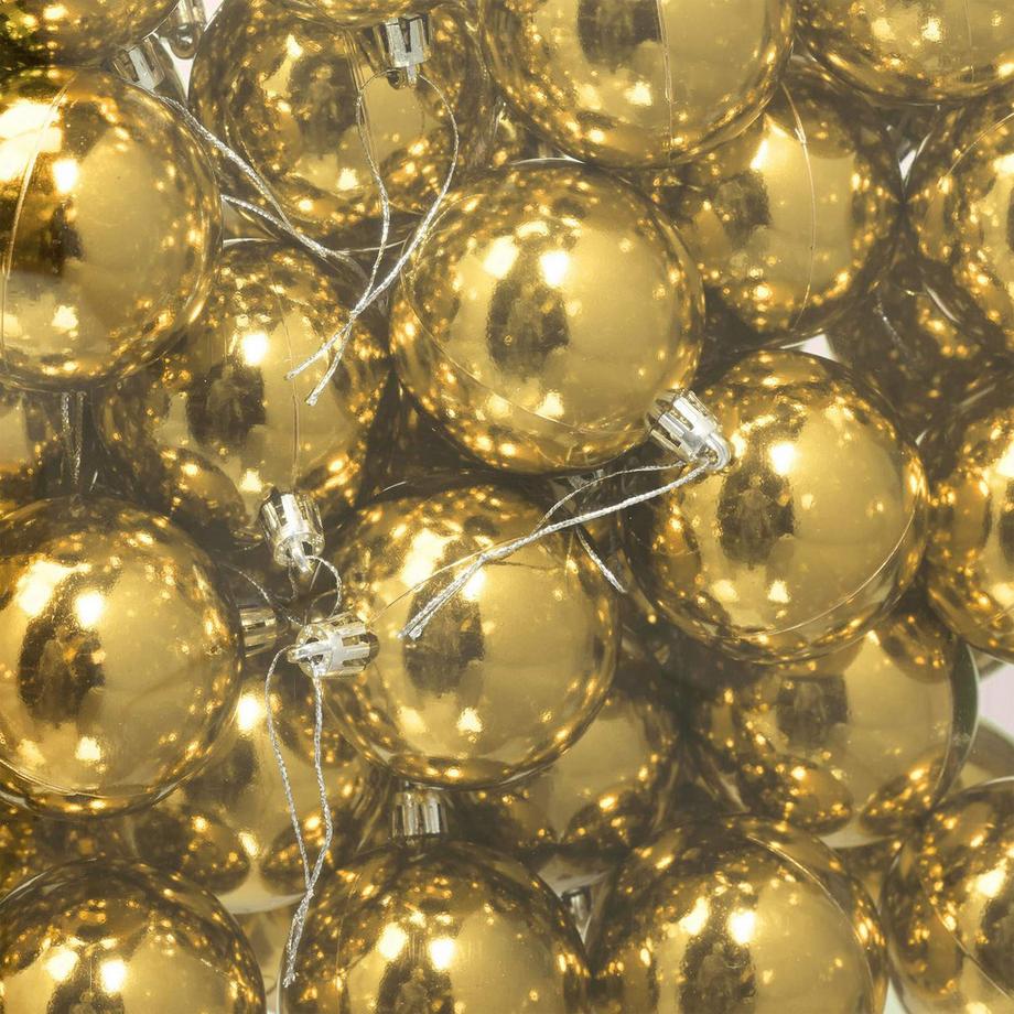 Northix Christbaumkugeln-Set, 50er-Pack  