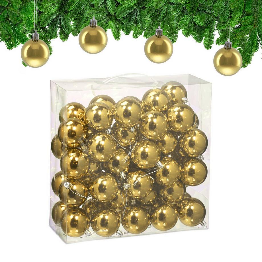 Christbaumkugeln-Set, 50er-Pack
