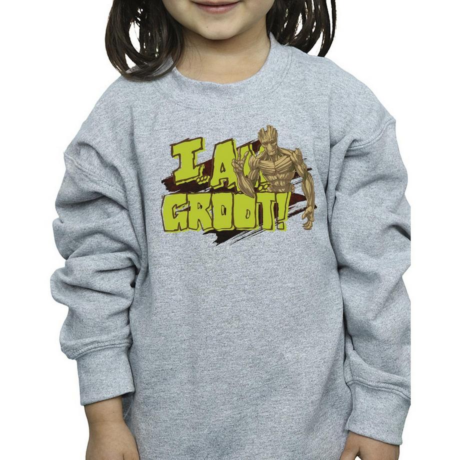 Guardians Of The Galaxy  I Am Groot Sweatshirt 