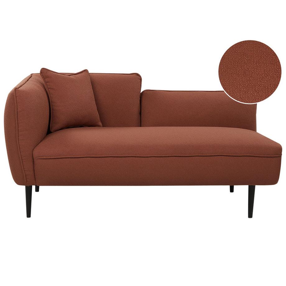 Linksseitige Chaiselongue aus Bouclé  CHEVANNES