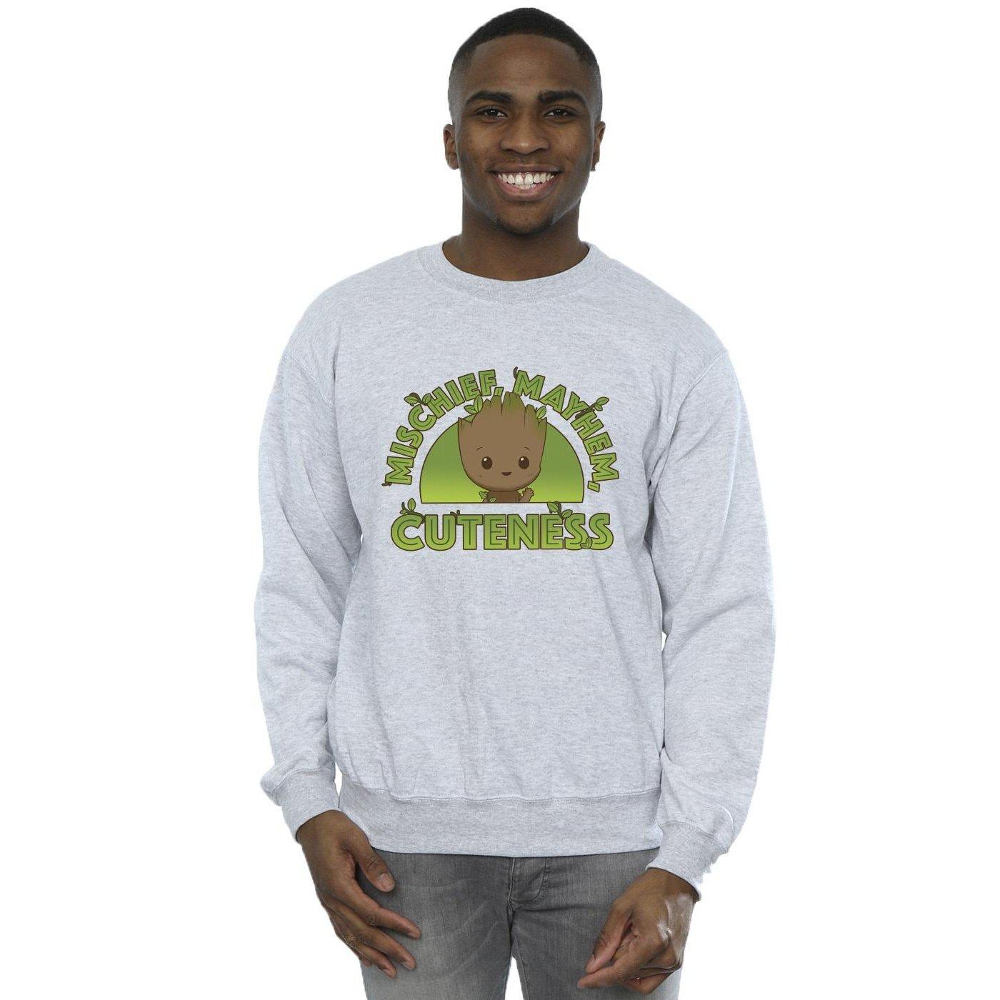 MARVEL  I Am Groot Mischief Mayhem Sweatshirt 