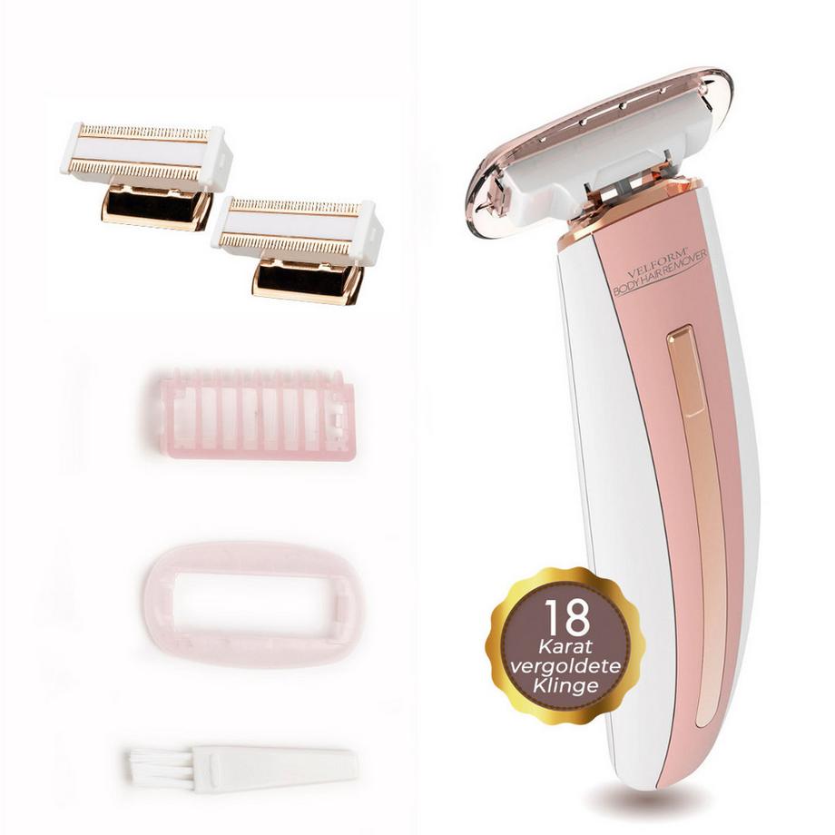 VELFORM Body Hair Remover - Rasoio per peli del corpo  