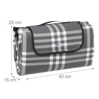 Northix Picknickdecke 200 x 200 cm kariert  