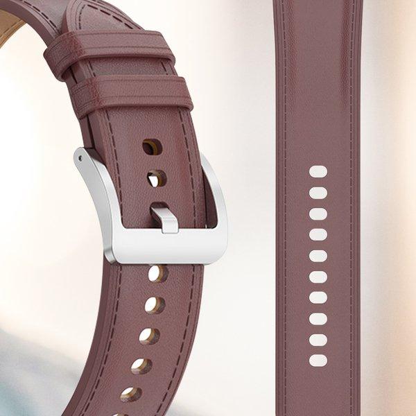 Avizar  Cinturino pelle Huawei Watch GT2 marrone 