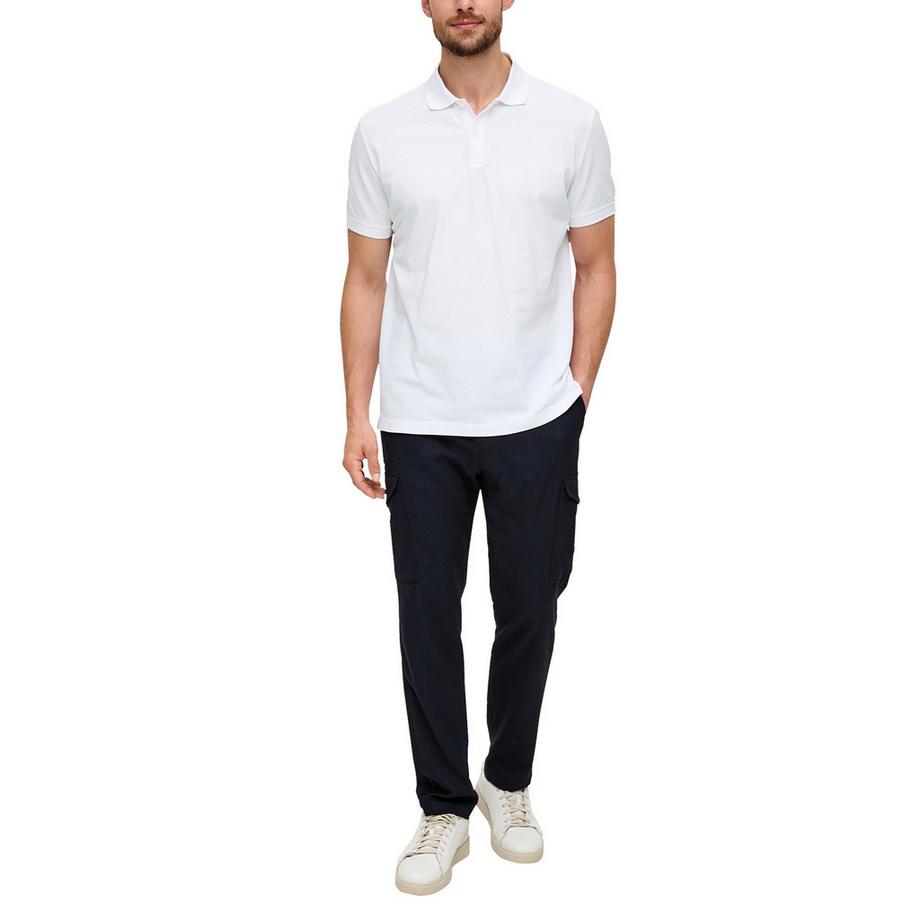 s. Oliver Polo  Pack de 1 Confortable à porter-Basic Poloshirt  