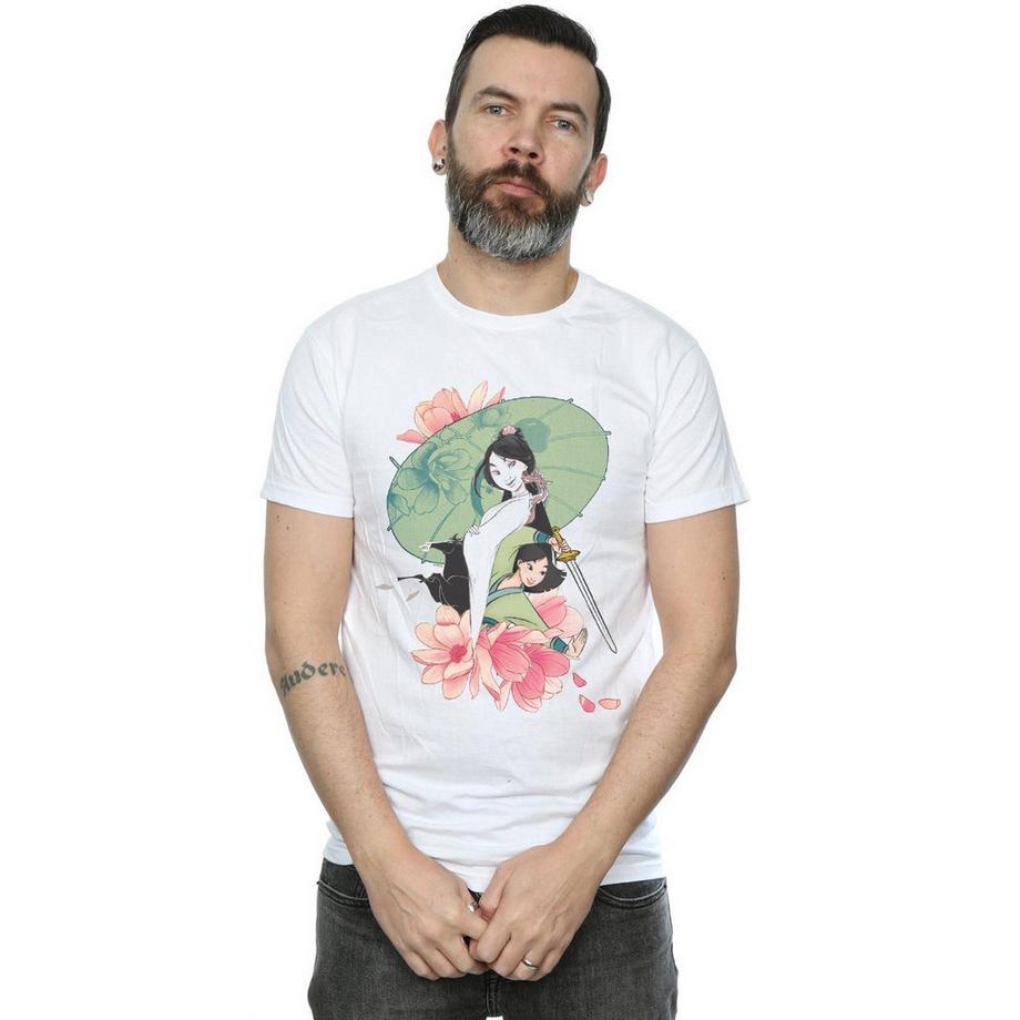 Disney Mulan Blumen T-Shirt  