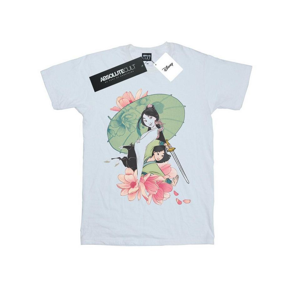 Disney Mulan Blumen T-Shirt  