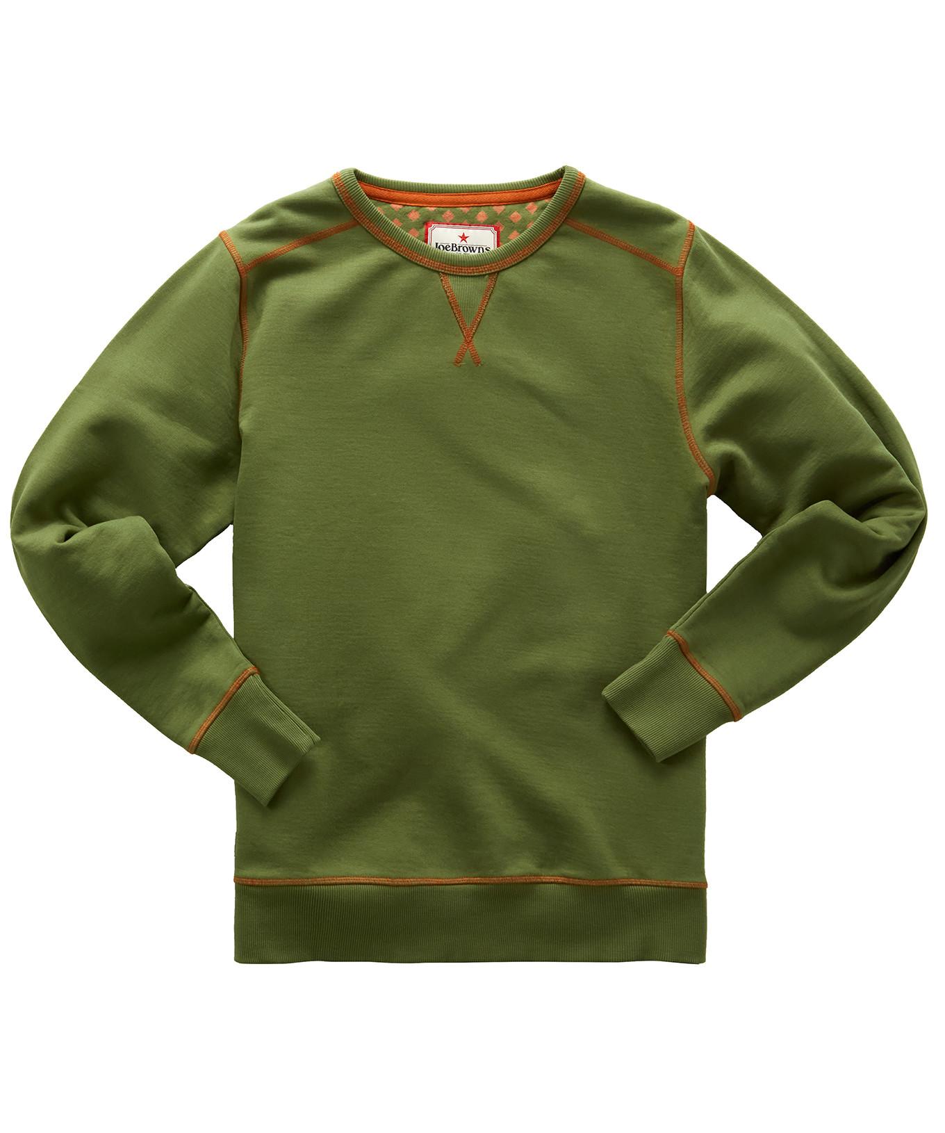 Joe Browns  Sweatshirt Col Ras-le-Cou Coutures Contrastées 