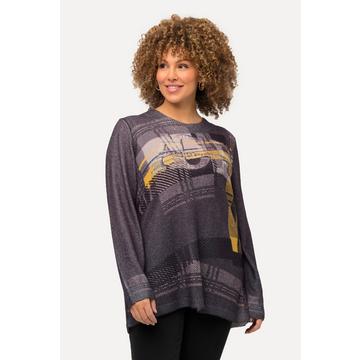 Pull, col rond, manches longues, tricot fin et doux