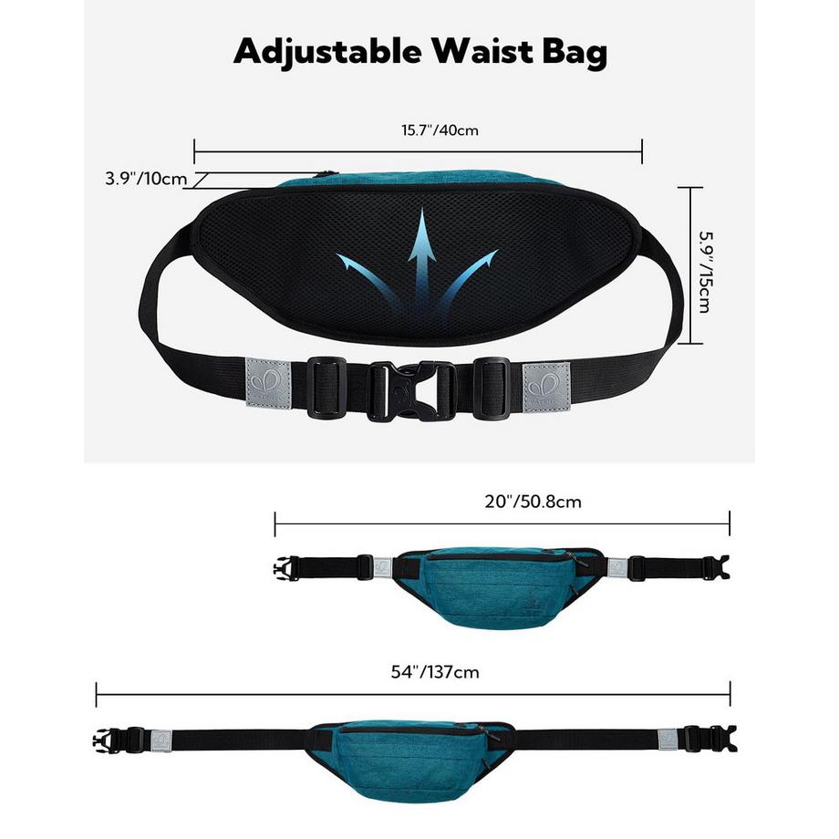 Only-bags.store Sac de ceinture Sport Étanche  