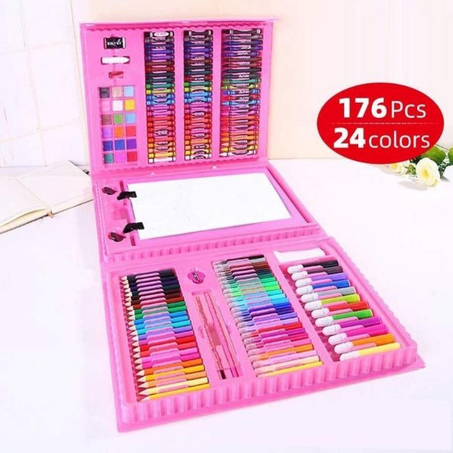 Gameloot  Art Box per bambini, 176 pezzi - Rosa 