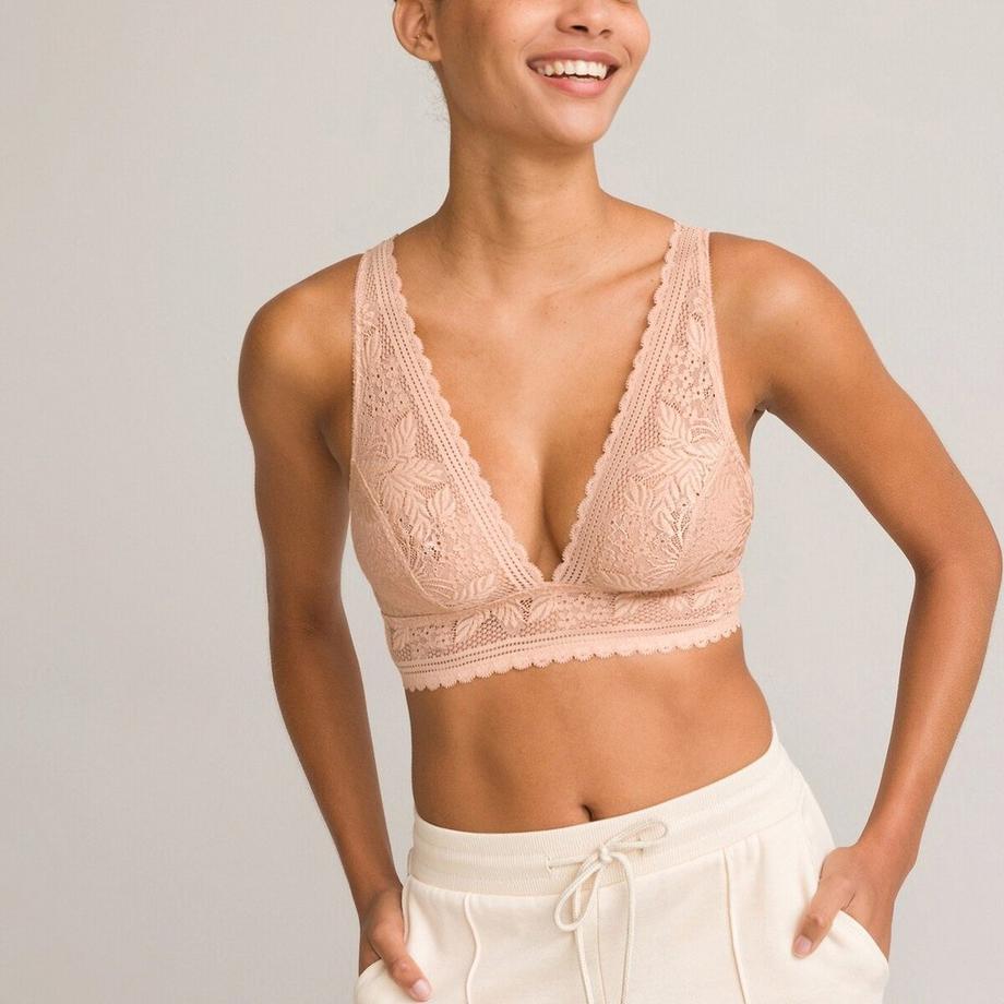 La Redoute Collections Soutien-gorge bralette Signature Jeanne en dentelle  
