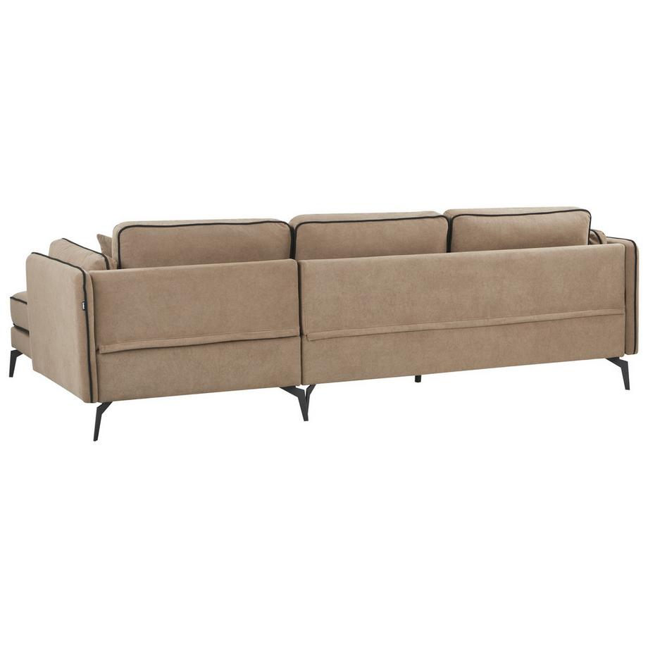 Beliani Canapé d'angle en Tissu Moderne ALTAN  