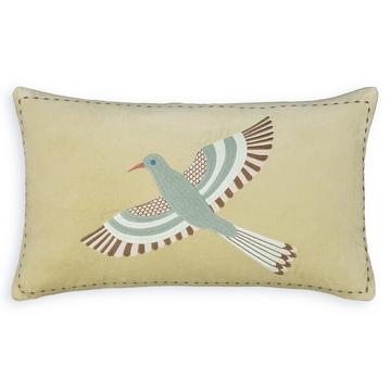 Housse de coussin rectangulaire en velours