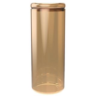 Nuts Innovations Vorratsdose Glas 1.2 Liter gold  