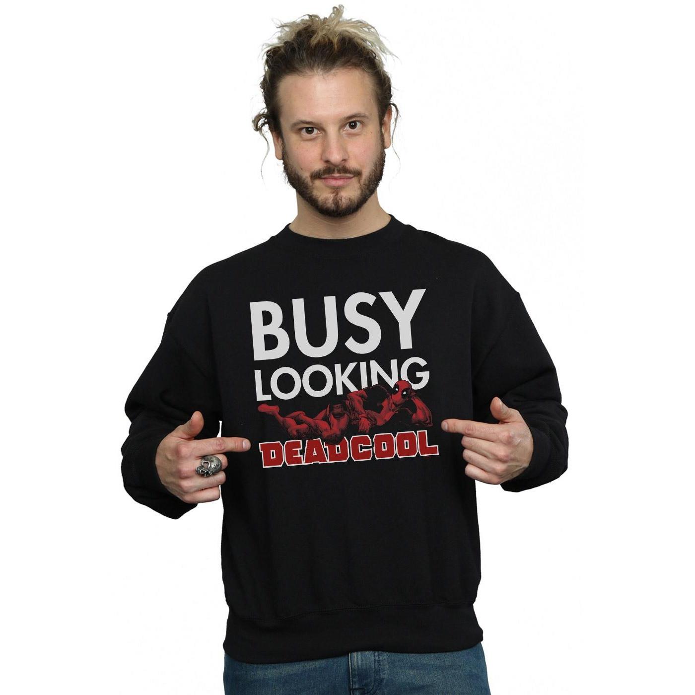 MARVEL  Busy Looking Deadcool Sweatshirt 