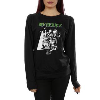 Beetlejuice Bedrucktes Slim Fit Sweatshirt  