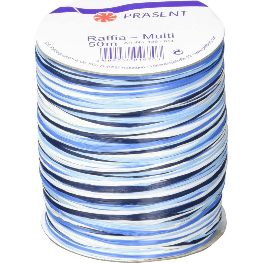 Pattberg Ruban frisé en raffia  