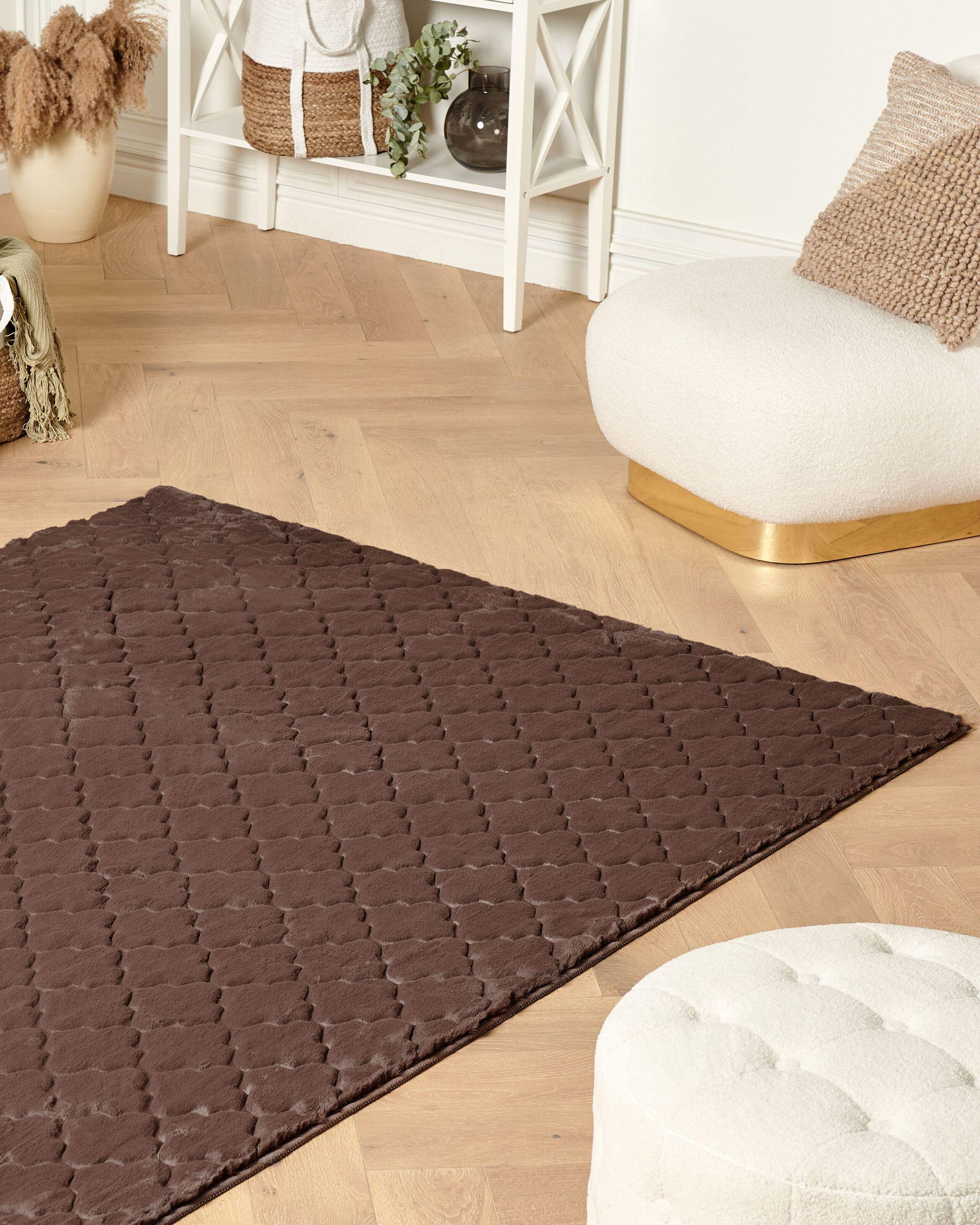 Beliani Tapis en Polyester Moderne GHARO  